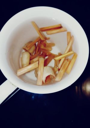 A picture of Lemongrass Qehwa Water.
