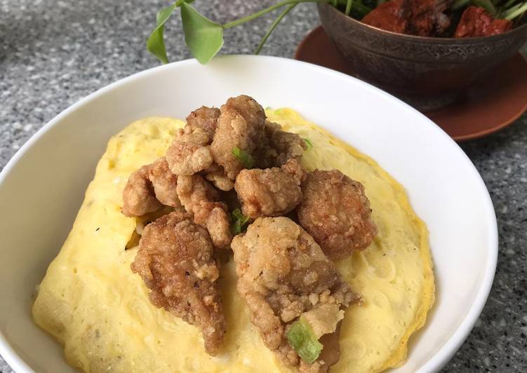 Bagaimana Menyiapkan Chicken Karaage Rice Bowl yang Enak