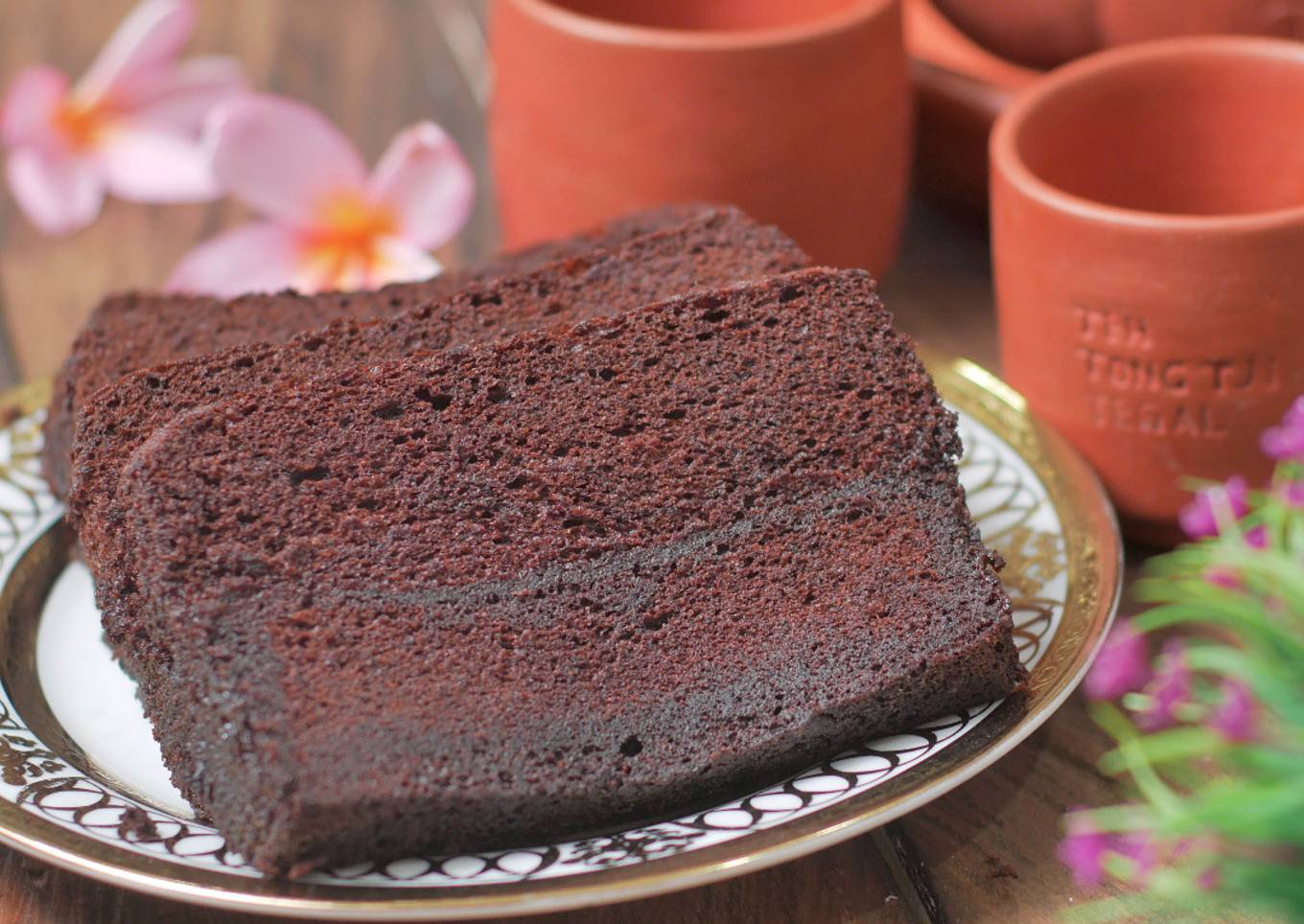 Membuat brownies kukus lembut enak dan nyoklat banget