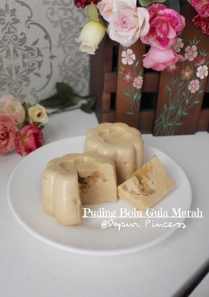 Foto resep Puding Bolu Gula Merah