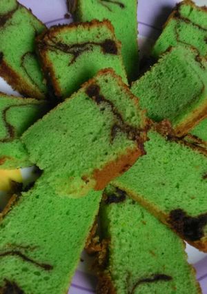 Foto resep Chiffon pandan tepung beras @kheyla