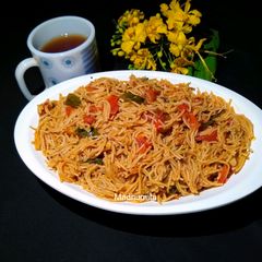 A picture of Chettinad Semiya Upma.