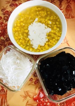 Hình của món Chè bắp.