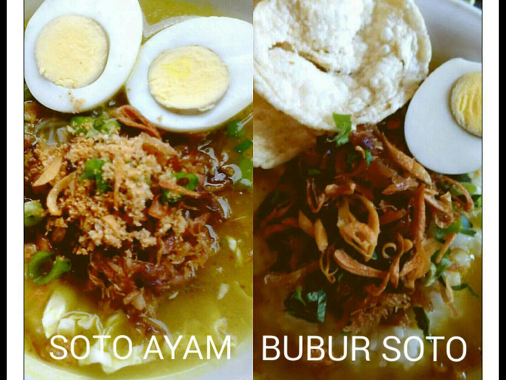 Standar Resep praktis memasak Soto Ayam  sempurna