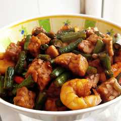 รูปของ Tumis Kacang Panjang Tempe Udang
