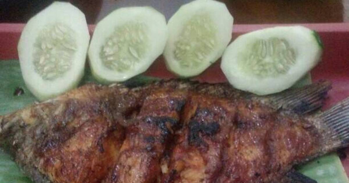 Resep Gurame Bakar Asam Manis Pedas Oleh Fuah Mamakiya Cookpad