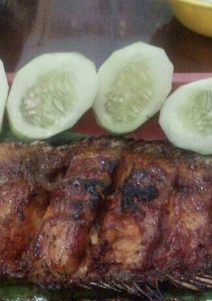 Foto resep Gurame bakar asam manis pedas
