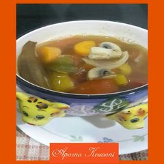 A picture of Mixed vegetables stew.