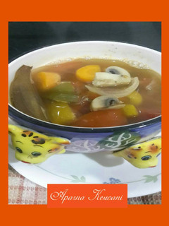 A picture of Mixed vegetables stew.