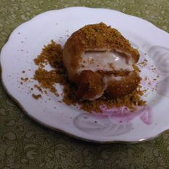 A picture of Fried ice cream.