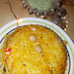 Cholay ki biryani A picture of Cholay ki biryani.