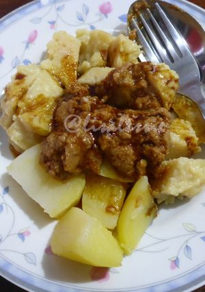 Foto resep Siomay Ayam-Tenggiri Bumbu Kacang ala Abang-Abang
