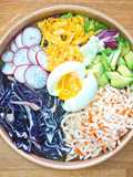 Poke bowl surimi (salade)