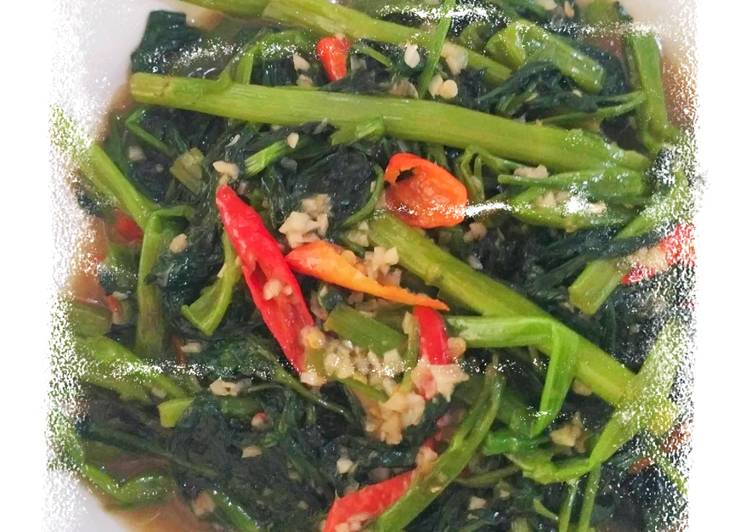 Tumis Kangkung ala Chinese Resto