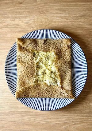 Une photo de Galette jambon œuf 🍳