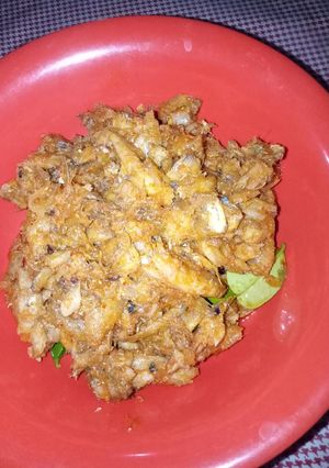 Foto resep Balado ikan teri basah