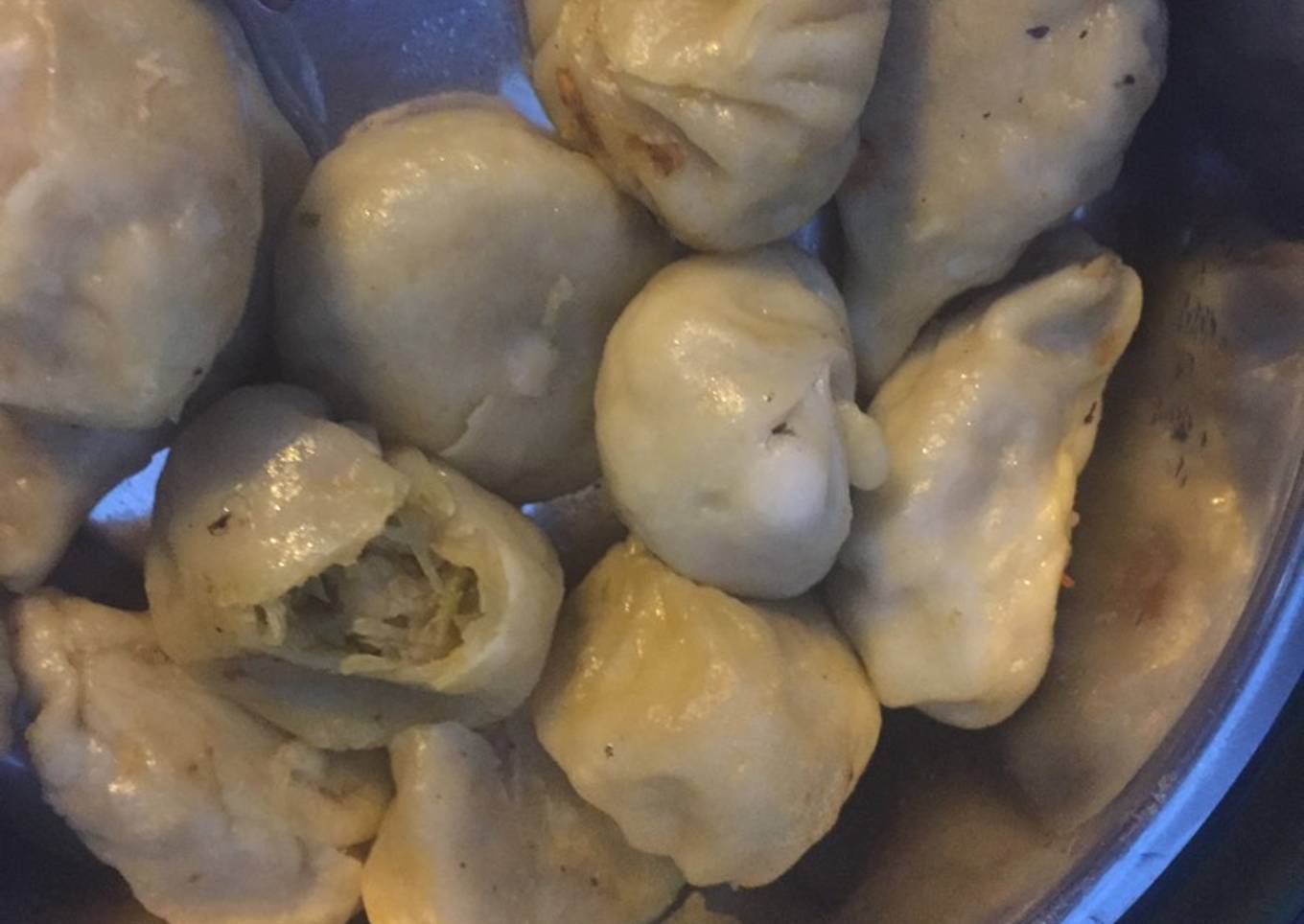 Veg steam momo