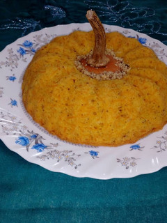 عکسی از دستور کیک کدو حلوایی