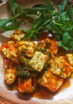Foto resep Sambal Rebus Tempe Kemangi