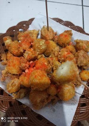 Foto resep Cilok goang bisa, Cilor krispri isi keju juga bisa