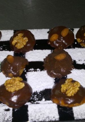 Una foto de Alfajor o bocadito de nutella