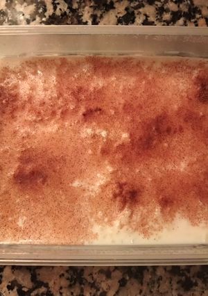 Una foto de Arroz con leche