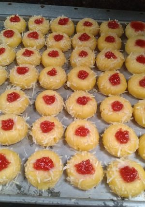 Foto resep Thumbprint selai strawberi