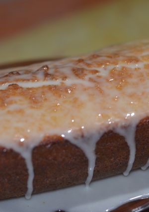 Una foto de Budín de Limón