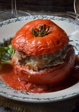 Une photo de Tomate farcie façon Grand maman