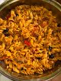 Paradicsomos Makrélás Fusilli Vörös Pesztóval 🍝🐟🍅 (Gluténmentes)