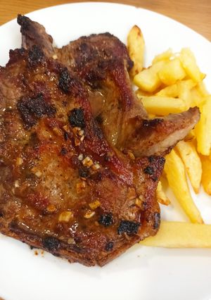 Foto principal de Chuletas a la miel y mostaza