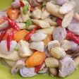 Tumis jagung putren dan jamur merang