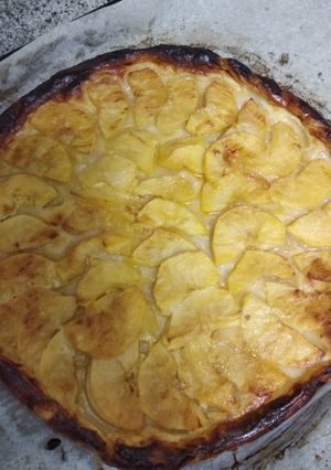 Una foto de Tarta de manzana, receta de chari martinez