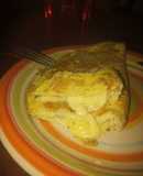 Omelette de huevo con queso, facilísimo para la oncecita😋