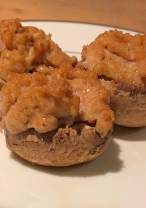 Une photo de Champignons farcis