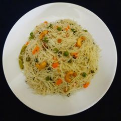 Vermicelli upma A picture of Vermicelli upma.