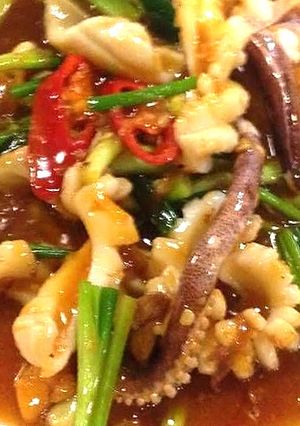 รูปของ ปลาหมึกผัดไข่เค็ม