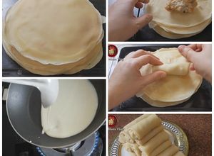 Foto resep Kulit risoles anti sobek, tidak lengket ditumpuk dan  anti pecah