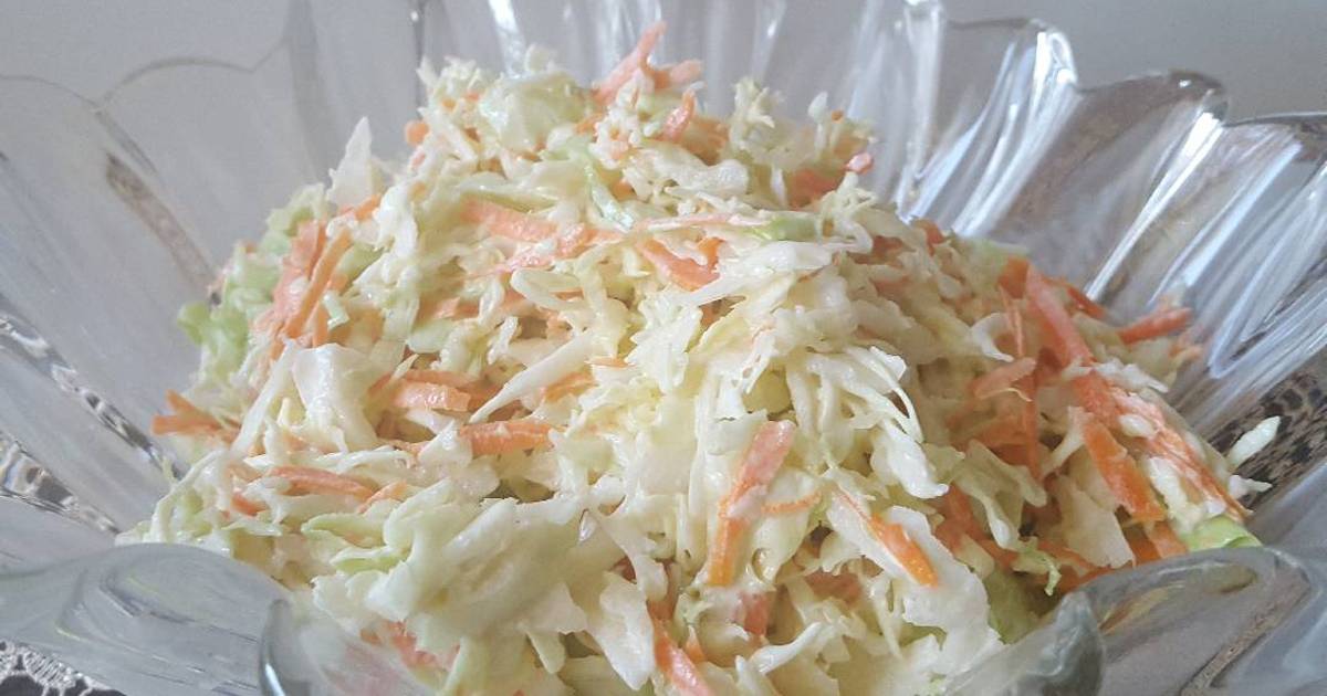 Ensalada De Repollo Con Mayonesa