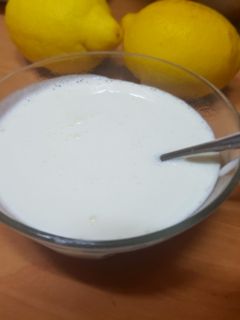 Una foto de Postre de limón