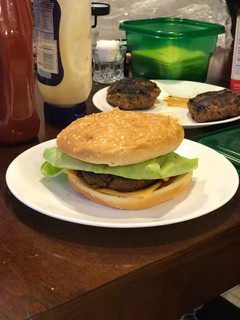 A picture of Homemade Burger Patties.