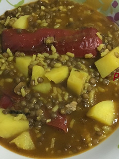 Una foto de Arroz con lentejas de Murcia
