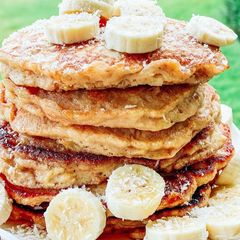 A picture of Banana Coconut Pancake.