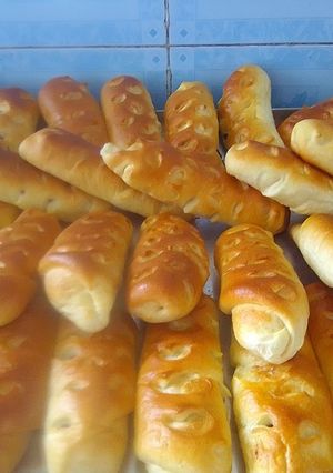 Foto resep Roti pisang coklat lumer