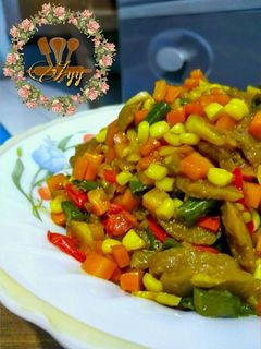 Foto resep Tumis bakso dan sayuran