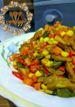 Foto resep Tumis bakso dan sayuran