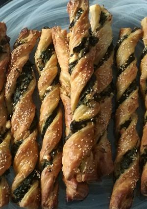Φωτογραφία της συνταγής Στριφτάρια με σπανάκι και φέτα