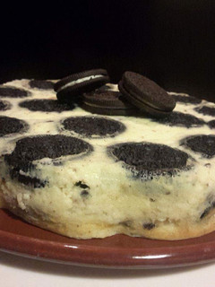 A picture of AMIES Oreo Upside Down Cheesecake.