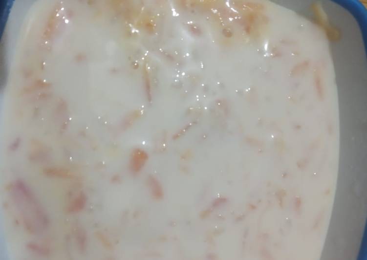 Recipe: Perfect Gajar ki kheer