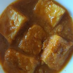 A picture of Paneer butter masala.